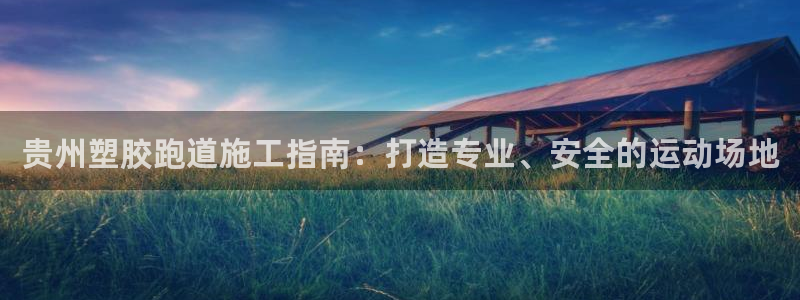 尊龙凯时为什么输了钱：贵州塑胶跑道施工指南：打造专业、安全的运动场地