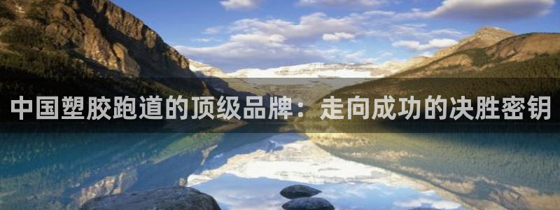 尊龙目前照片：中国塑胶跑道的顶级品牌：走向成功的决胜密钥