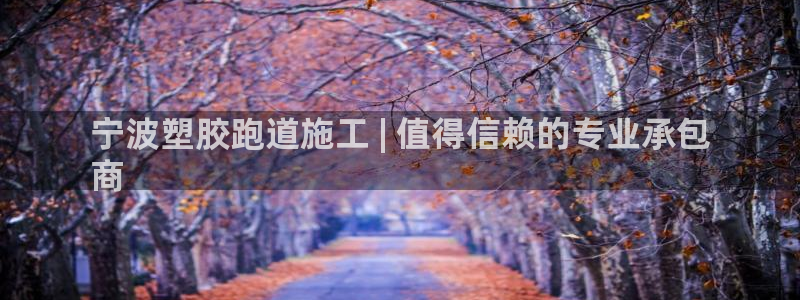 尊龙新版官网网页版：宁波塑胶跑道施工 | 值得信赖的专业承包
商