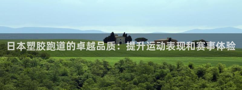 尊龙凯时 - 人生就是搏手机登录：日本塑胶跑道的卓越品质：提升运动表现和赛事体验