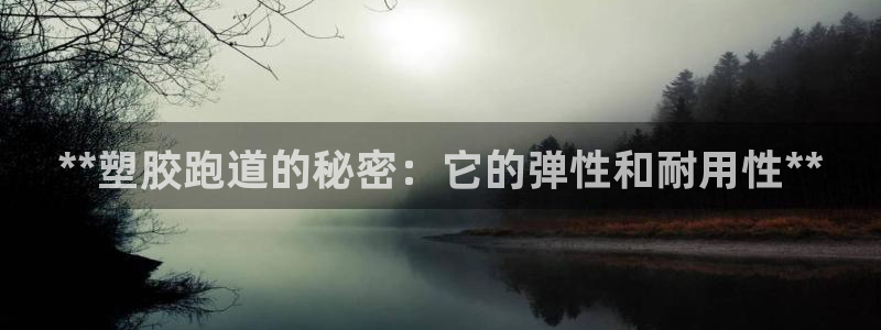 凯时最新官方APP下载：**塑胶跑道的秘密：它的弹性和耐用性**