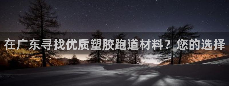 尊龙app认可ag发财网：在广东寻找优质塑胶跑道材料？您的选择