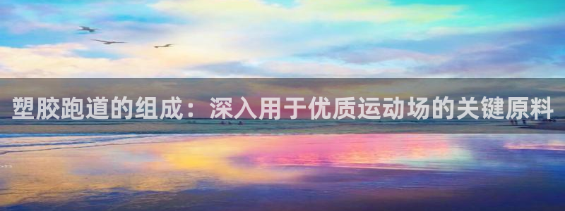 尊龙凯时导航菜单首页：塑胶跑道的组成：深入用于优质运动场的关键原料