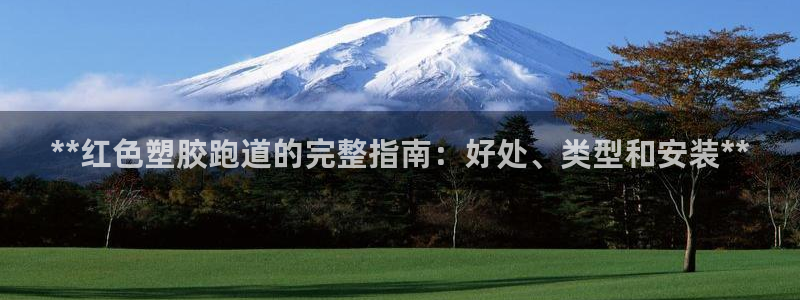 尊龙凯时app官方网站：**红色塑胶跑道的完整指南：好处、类型和安装**